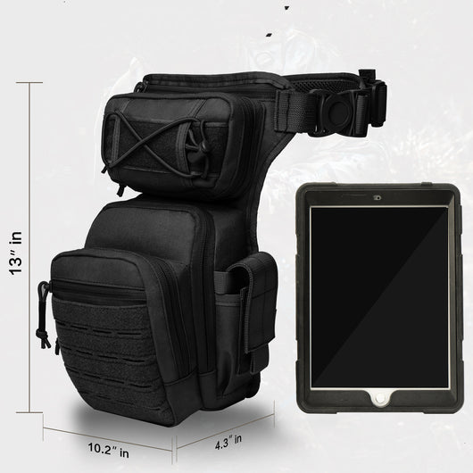 Bolsa Táctica de Mensajero para Ciclismo con Nylon Láser - Image 6
