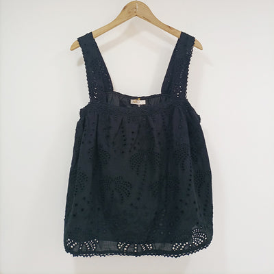 Blusa Camisola de Encaje Bordado Estilo Francés Suelta - Image 7