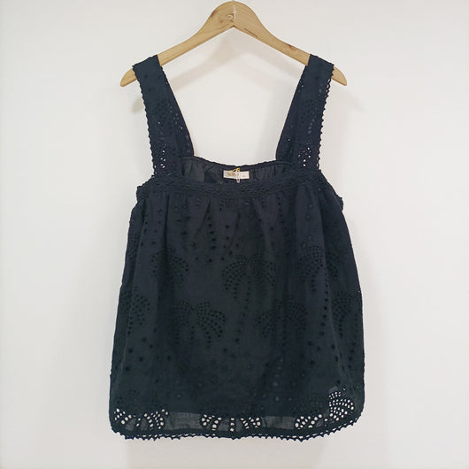 Blusa Camisola de Encaje Bordado Estilo Francés Suelta - Image 7