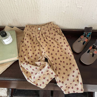 Pantalones de Pana Coreanos para Niños y Niñas - Image 3