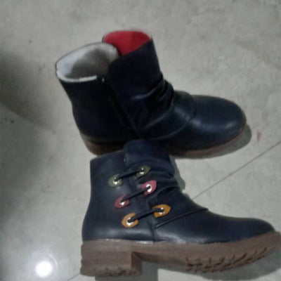 Botas Martin con Tacón Cuadrado y Cierre Lateral - Image 10
