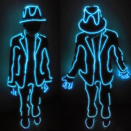 Ropa LED Brillante para Danza y Performances