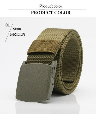 Cinturón de Lona para Hombre - Resistente y Versátil - Image 12