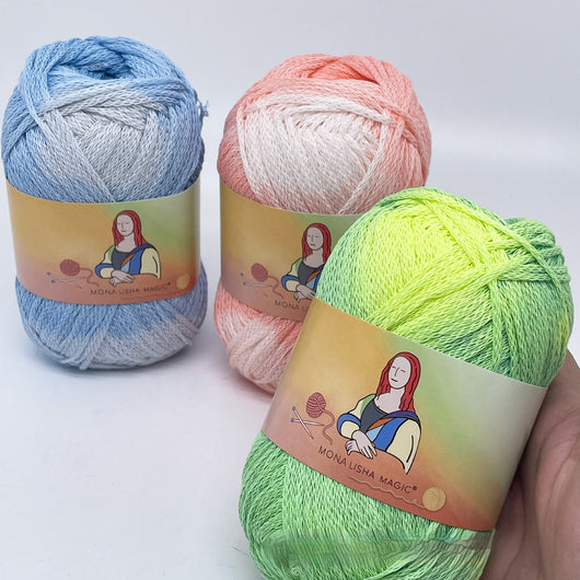 Bolas de Lana de Algodón Puro con Cambio de Temperatura para Tejido DIY - Image 9