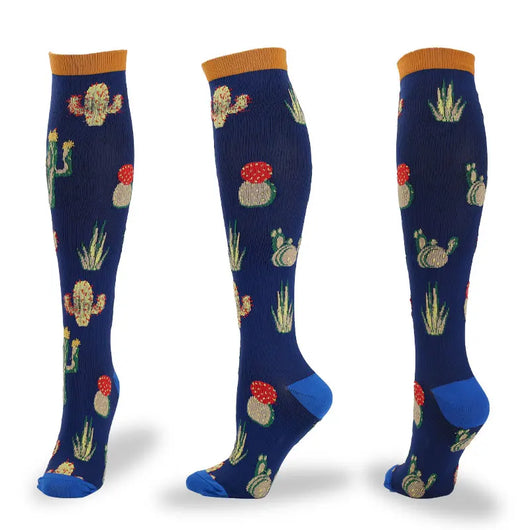Calcetines de Compresión Deportivos Largos para Hombre y Mujer - Image 7