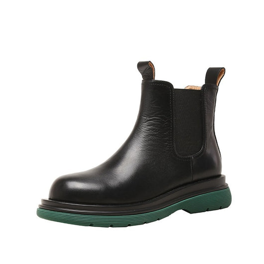 Botas Martin de Suela Gruesa con Elástico Caña Baja - Image 10