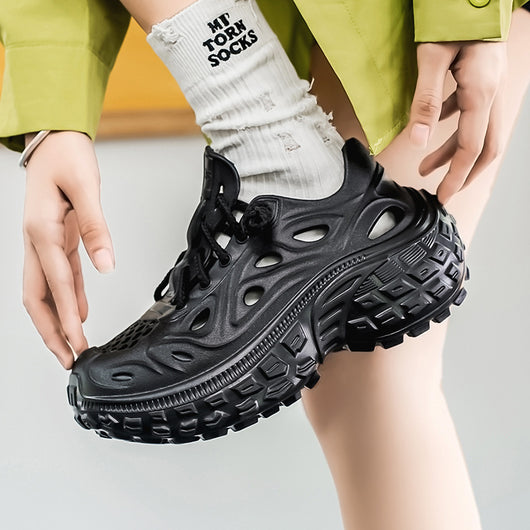 Sandalias Deportivas Antideslizantes para Hombre con Suela Gruesa y Talón Cubierto - Image 4