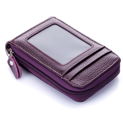 Cartera Organizadora de Cuero Estilo Coreano - Porta Tarjetas Compacta - Image 13