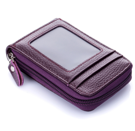 Cartera Organizadora de Cuero Estilo Coreano - Porta Tarjetas Compacta - Image 13