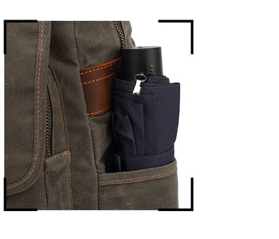 Mochila Escolar Impermeable con Tratamiento de Cera - Image 12