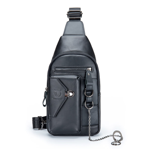 Bolsa Mensajero de Cuero Genuino para Hombre - Estilo Profesional - Image 3