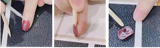 Uñas Postizas Efecto Explosión Púrpura - Image 15