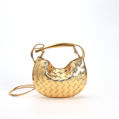 Bolso de Cuero Tejido para Viajes - Bandolera Portátil Estilo Casual - Image 8