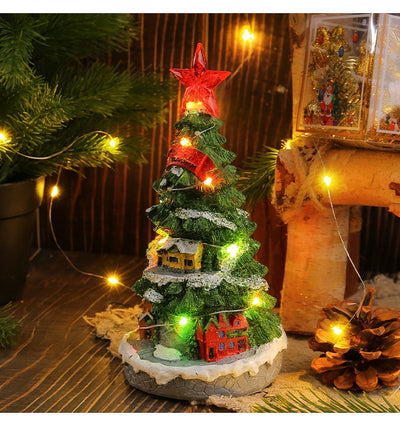 Caja de Música Árbol de Navidad Luminoso con Decoración Sonora - Image 10