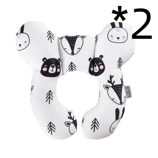 Almohada de Viaje Protectora para Bebé - Soporte en Forma de U para Auto - Image 29