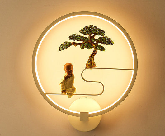 Lámpara LED de Pared Estilo Chino Moderno para Sala y Dormitorio - Image 28