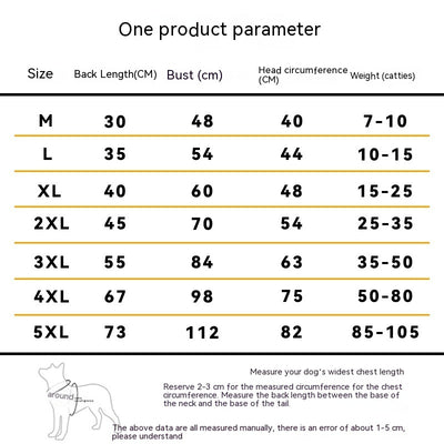 Impermeable Táctico para Perros con Reflectantes y Protección Total - Image 5
