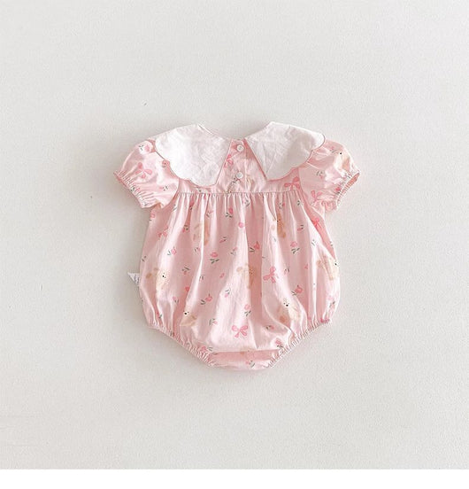 Enterizo Triangular para Bebé Princesa - Diseño Viral de Moda Infantil - Image 8