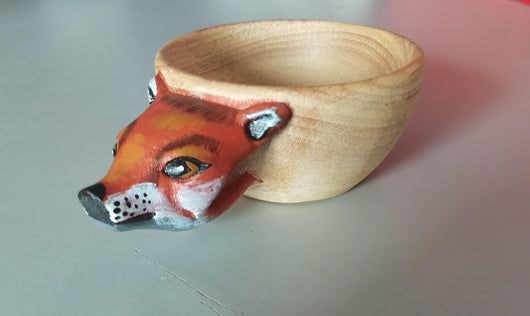 Taza Kuksa Escandinava Tallada a Mano - Taza de Madera para Camping y Café - Image 11