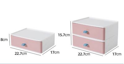 Organizador de Cosméticos con Cajones - Caja de Almacenamiento Plástica - Image 7
