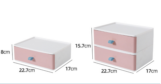 Organizador de Cosméticos con Cajones - Caja de Almacenamiento Plástica - Image 7