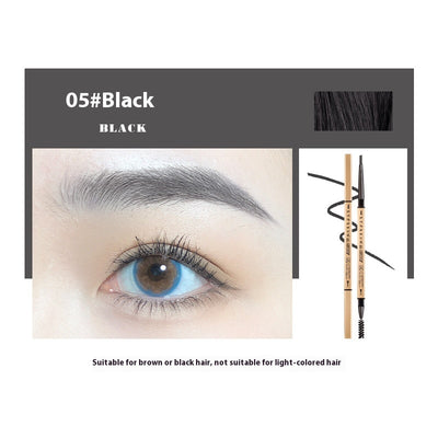 Lápiz de Cejas Ultra Fino Dorado Resistente al Desvanecimiento - Image 9