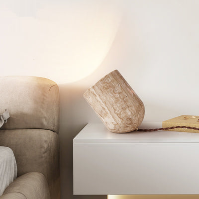 Lámpara de Mesa Decorativa Estilo Crema para Sala y Dormitorio - Image 2