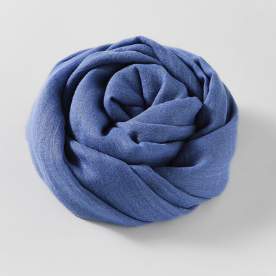 Pañuelo Artístico de Algodón y Lino - Colores Sólidos Elegantes - Image 32