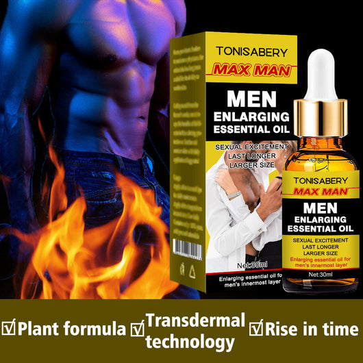 Aceite Esencial de Masaje Premium 30ml para Cuidado Íntimo Masculino - Image 3