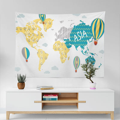 Tapiz Decorativo Nórdico con Estampado Vivo para Dormitorio - Image 7