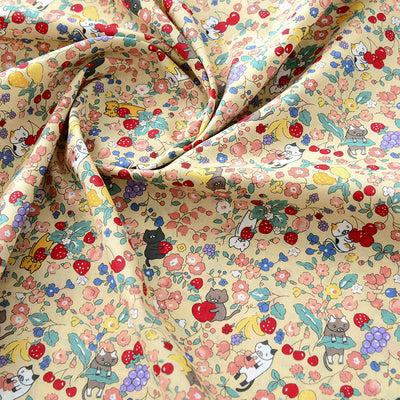 Ropa de Algodón con Estampado Floral Caricaturizado - Image 6