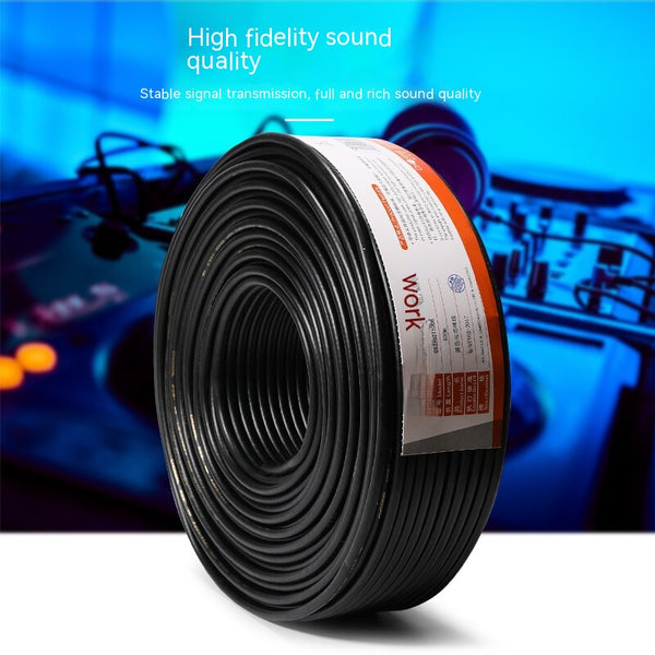Cable de Micrófono Profesional Balanceado de Doble Núcleo