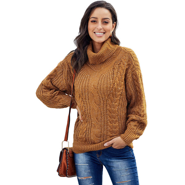 Suéter Oversize Cálido Talla Grande - Diseño Europeo Minimalista