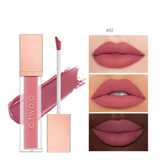 Brillo Labial Mate Terciopelo 18 Colores - Fórmula Larga Duración Anti-transferencia - Image 5