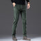 Pantalones de Pana Casual Slim Stretch para Hombre