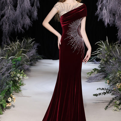 Vestido de Noche Sirena Elegante para Mujer
