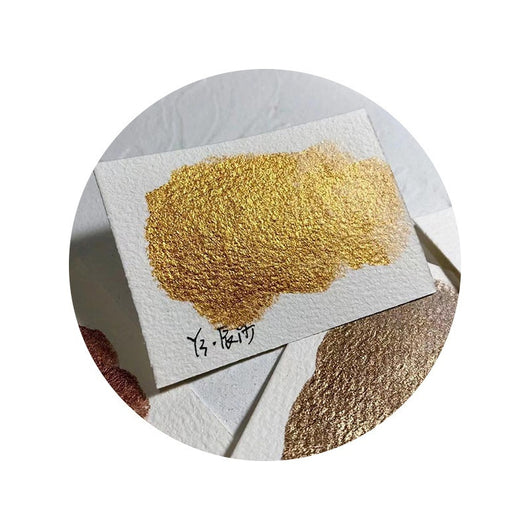 Pincel de Caligrafía Tradicional China con Polvo de Oro Sólido para Nail Art Floral - Image 5
