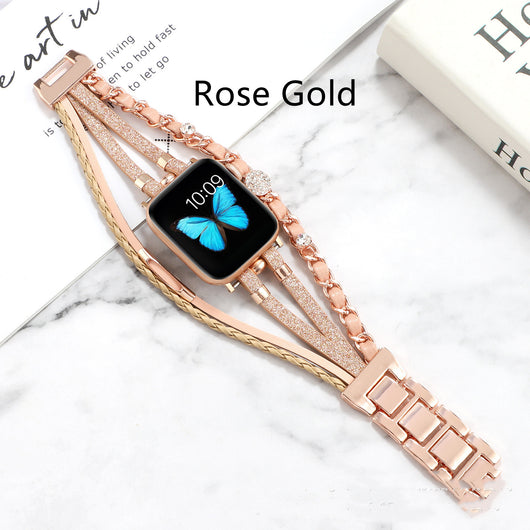 Correa de Reloj Tejida en Cuero Árbol de la Vida - Image 6