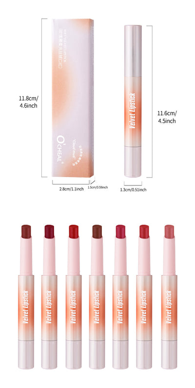 Labial Mate Aterciopelado de Larga Duración Sin Transferencia - Image 26