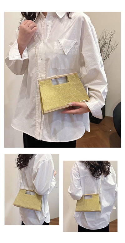 Bolso Mensajero Brillante para Mujer con Asa de Mano - Image 31