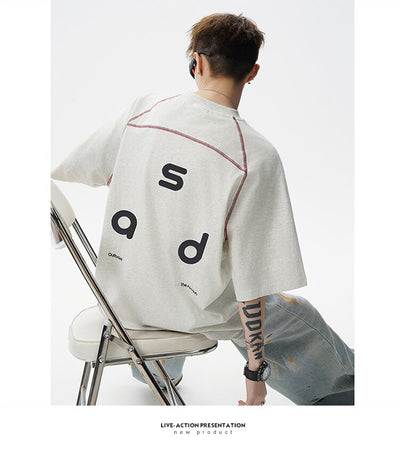 Playera de Algodón con Estampado de Letras - Image 18