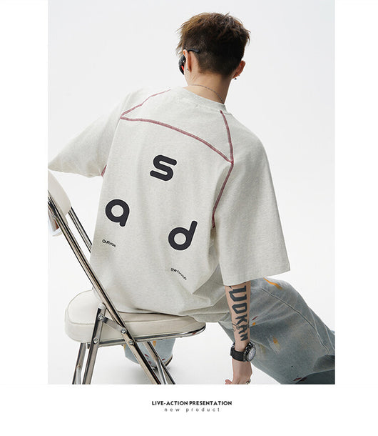 Playera de Algodón con Estampado de Letras - Image 18