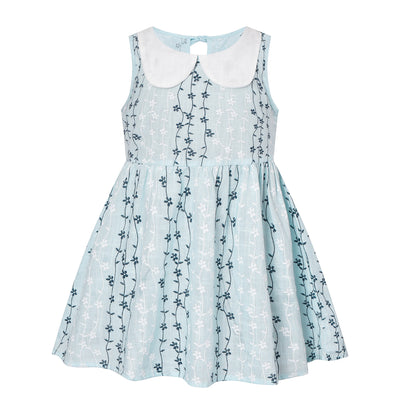Vestido Infantil sin Mangas con Cuello Muñeca - Image 4
