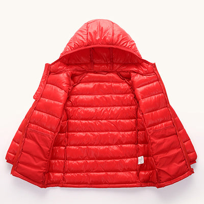 Abrigo Acolchado Infantil Ligero con Capucha - Chaqueta de Invierno en Algodón - Image 3