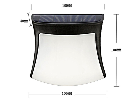 Set de 4 Lámparas Solares para Muro y Cerca - Iluminación Exterior Impermeable - Image 13