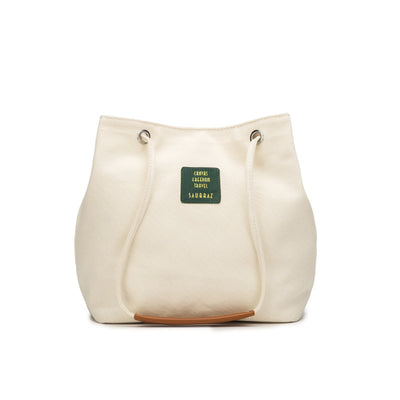 Bolsa de Lona a Bandolera con Rayas Minimalista - Image 9