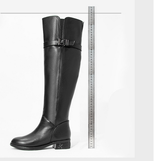 Botas Altas sobre la Rodilla para Invierno - Cálidas y Acolchadas - Image 3