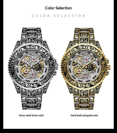 Reloj Automático Luminoso para Hombre - Diseño Vintage Clásico - Image 12
