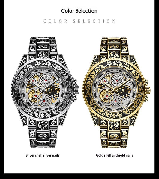 Reloj Automático Luminoso para Hombre - Diseño Vintage Clásico - Image 12