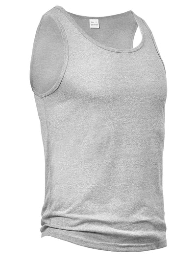 Camiseta Deportiva Hombre Sin Mangas Ajuste I-Strap Colores Sólidos - Image 13